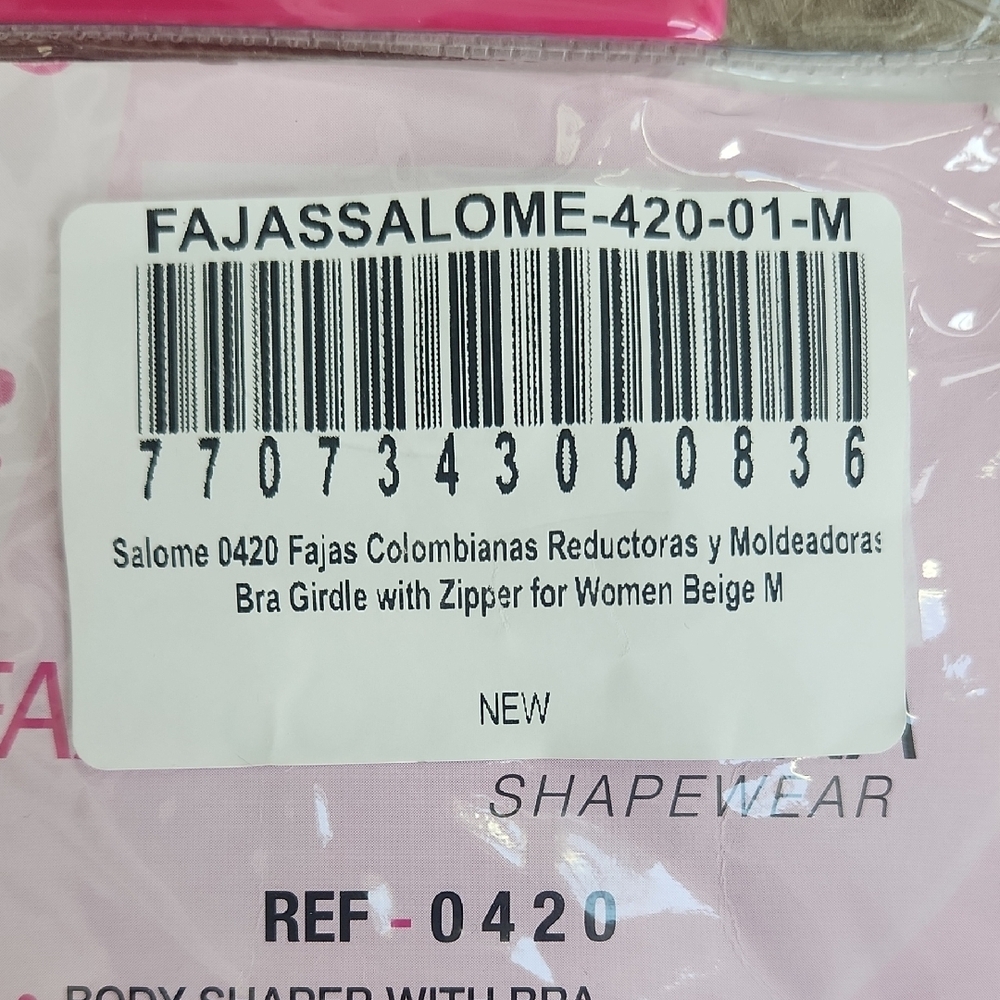 Fajas Salome Beige Shapewear Size Medium - Picture 4 of 5
